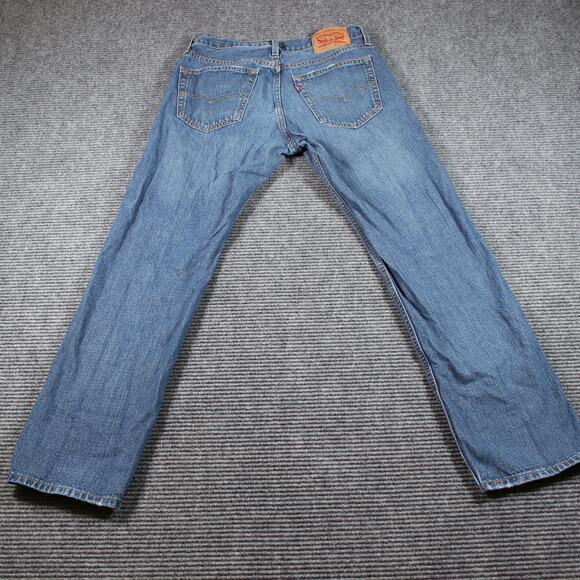 Levi’s 559 Jeans Mens 31x32 Blue Relaxed Straight 100% Cotton - Picture 7 of 12
